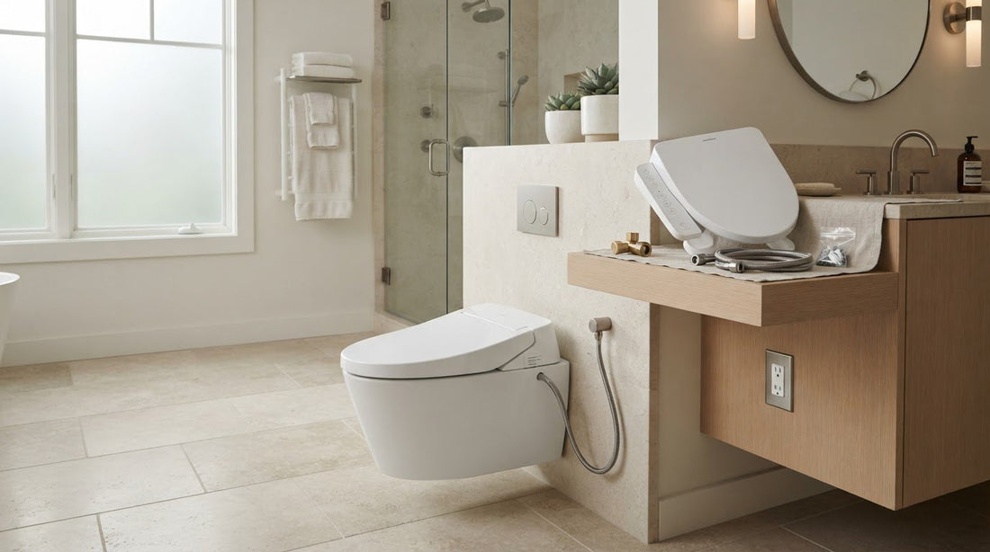 Toilet with Built-In Bidet: A Luxury Bathroom Upgrade