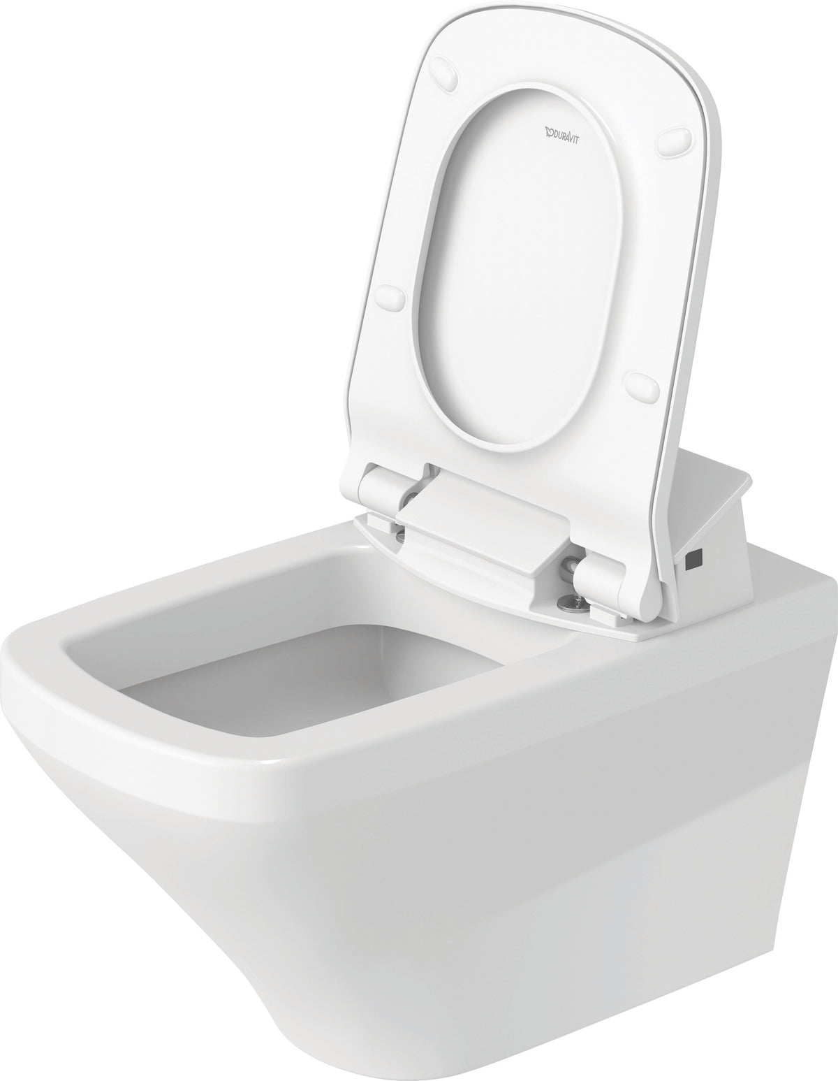 Duravit SensoWash DuraStyle Slim Heated Bidet Toilet Seat, White 611200001501300
