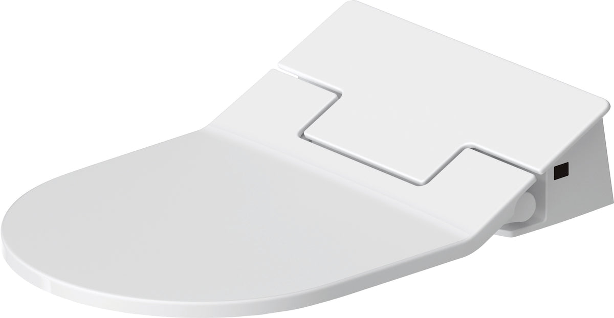 Duravit SensoWash Starck Slim Heated Bidet Toilet Seat, White 611000001501300