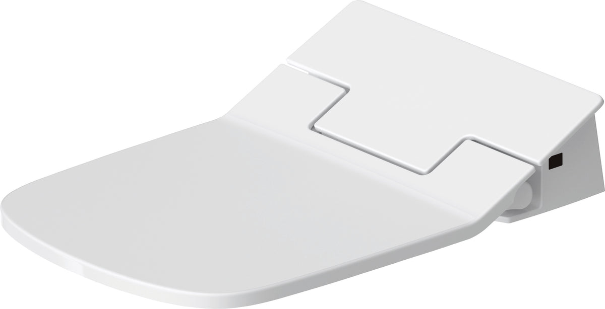 Duravit SensoWash DuraStyle Slim Heated Bidet Toilet Seat, White 611200001501300