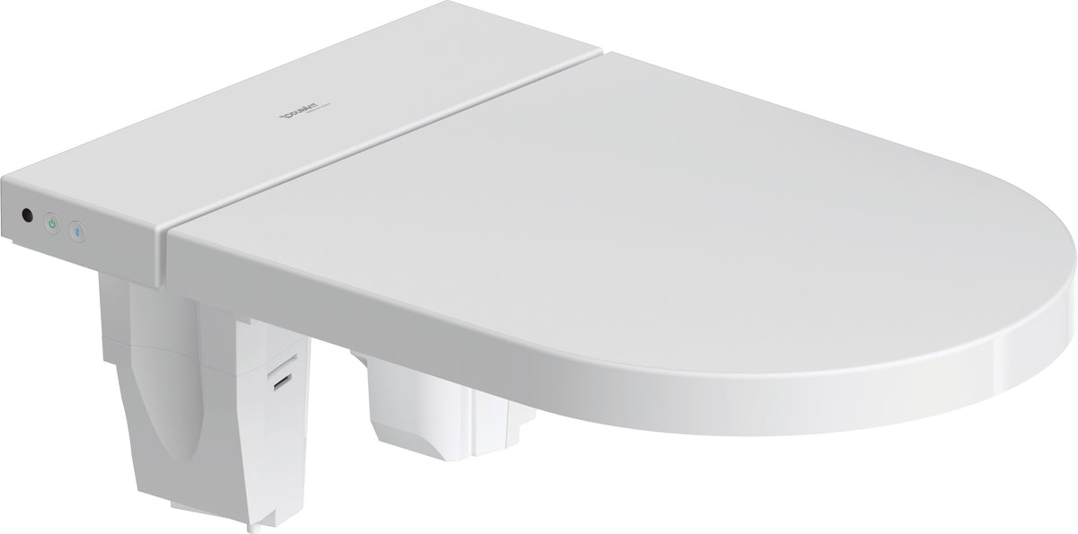 Duravit SensoWash Starck f Lite Bidet Toilet Seat, White 612001011041310