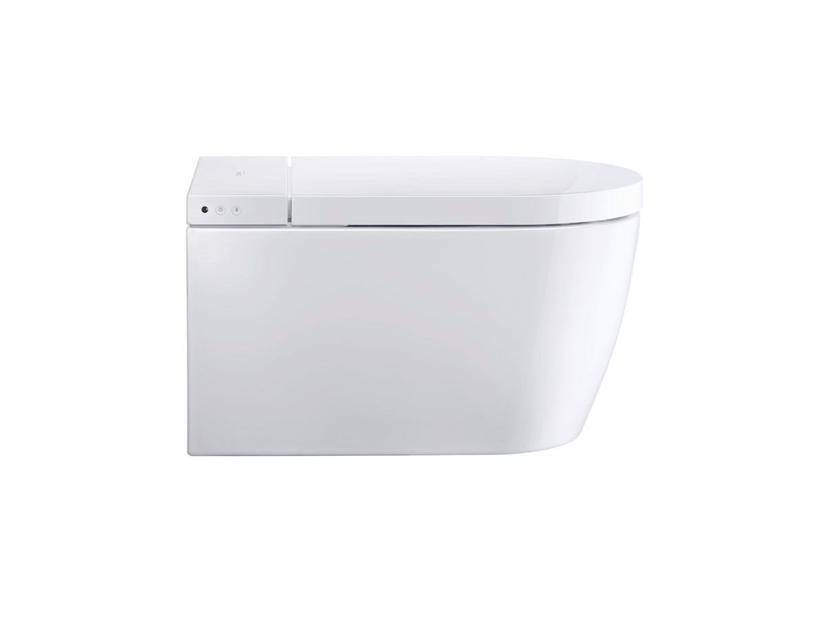 Duravit SensoWash Starck f Lite Bidet Toilet Seat, White 612001011041310