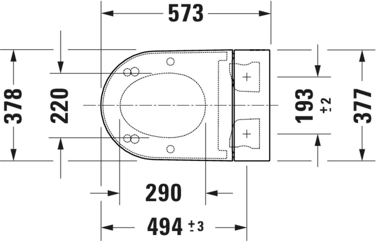 Duravit SensoWash Starck f Plus Bidet Toilet Seat, White 612000011041306