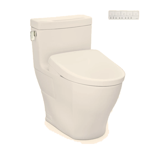 TOTO Legato WASHLET+ S7 Bidet Toilet Combo Sedona Beige