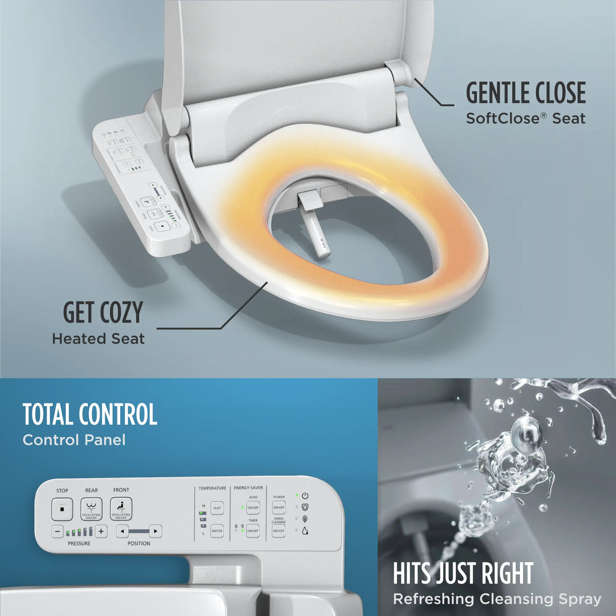 TOTO A2 Bidet Seat 3 Features