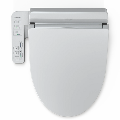 TOTO WASHLET A2 Electronic Bidet Toilet Seat with Heated Seat and SoftClose Lid, Elongated SW3004#01