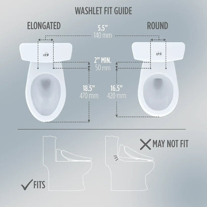TOTO Bidet Seat Fitment