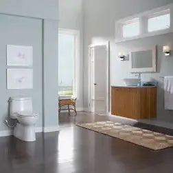 TOTO Carlyle II One-Piece Elongated 1.28 GPF Universal Height Toilet with CEFIONTECT and SS124 SoftClose Seat, WASHLET+ Ready MS614124CEFG - EverFlow Bidets