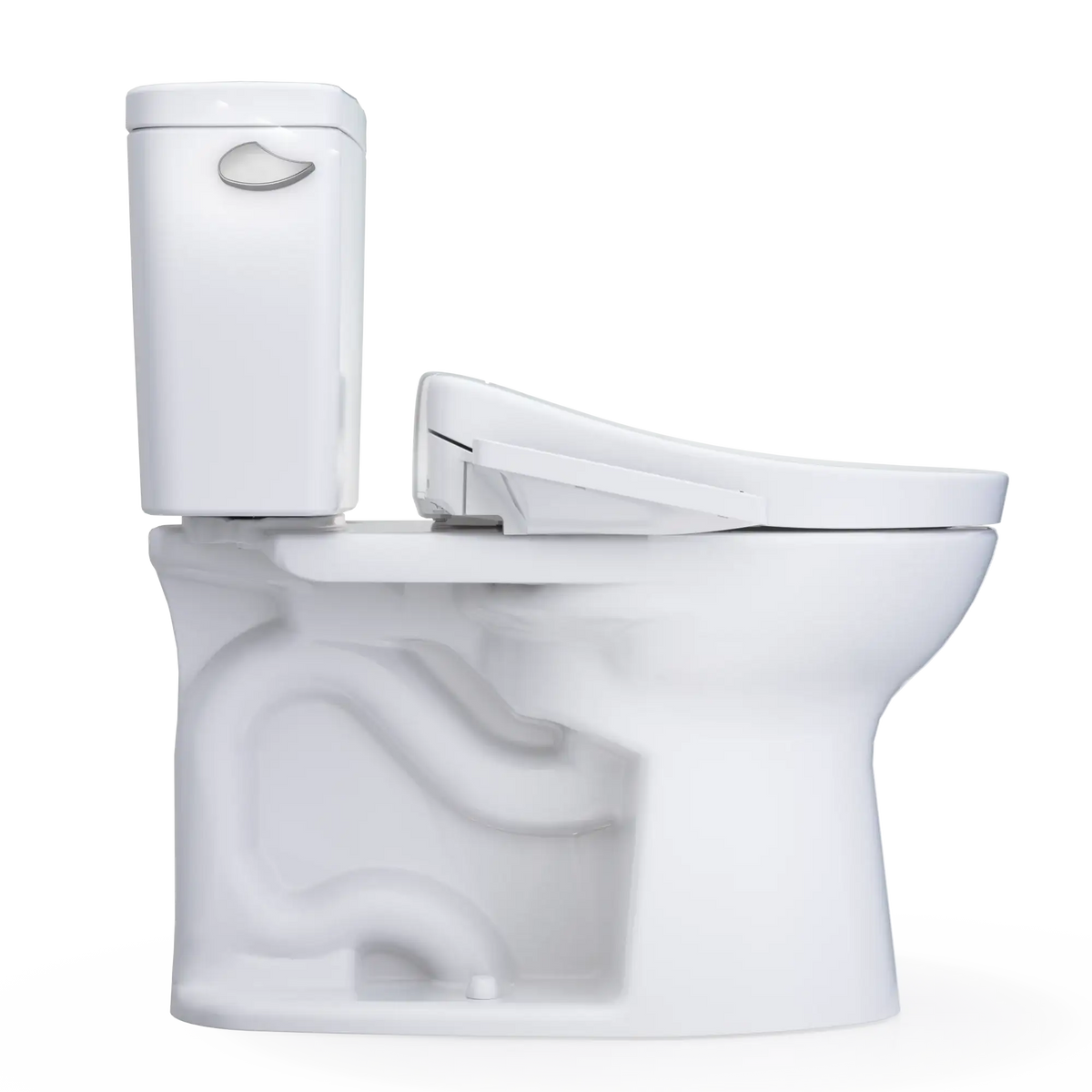 TOTO Drake Two-Piece 1.6 GPF Universal Height Toilet with S2 Bidet Seat