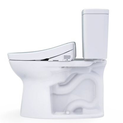 TOTO Drake Two-Piece 1.6 GPF Universal Height Toilet with S2 Bidet Seat