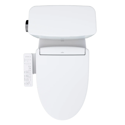 TOTO Drake Two-Piece 1.6 GPF Universal Height Toilet with S2 Bidet Seat