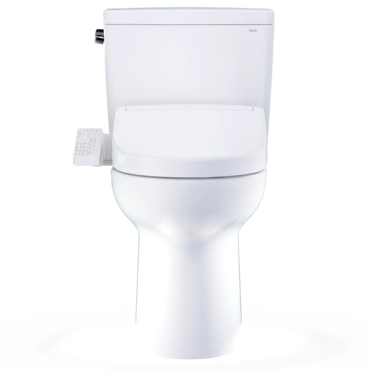 TOTO Drake 1.28 GPF Universal Height Toilet S2 Bidet Seat MW7763346CSG#01