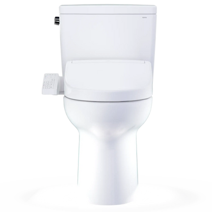 TOTO Drake 1.28 GPF Universal Height Toilet S2 Bidet Seat MW7763346CSG#01