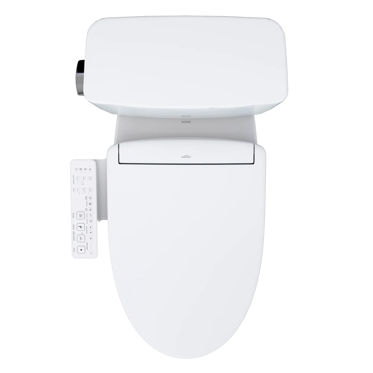 TOTO Drake 1.28 GPF Universal Height Toilet S2 Bidet Seat MW7763346CSG#01