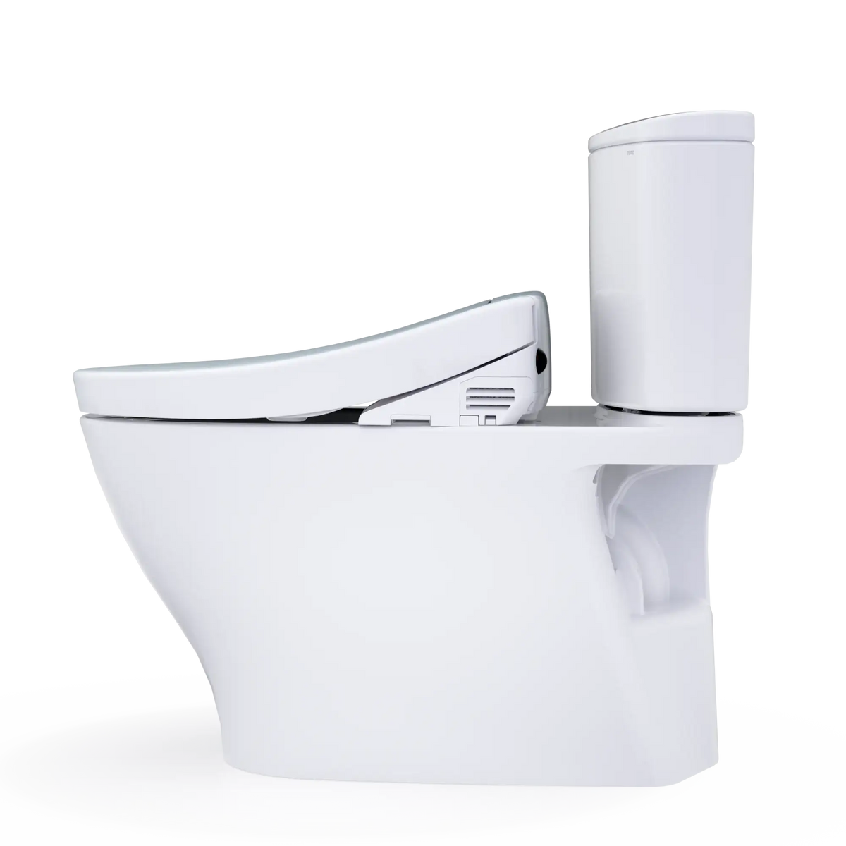 TOTO Nexus Two-Piece 1.28 GPF Universal Height Toilet with S5 Bidet Seat MW4423446CEFG#01