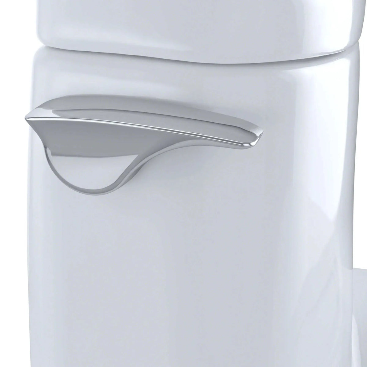 TOTO Carlyle II 1G One-Piece 1.0 GPF Universal Height Toilet with S7 Contemporary Bidet Seat MW6144726CUFG#01 - EverFlow Bidets