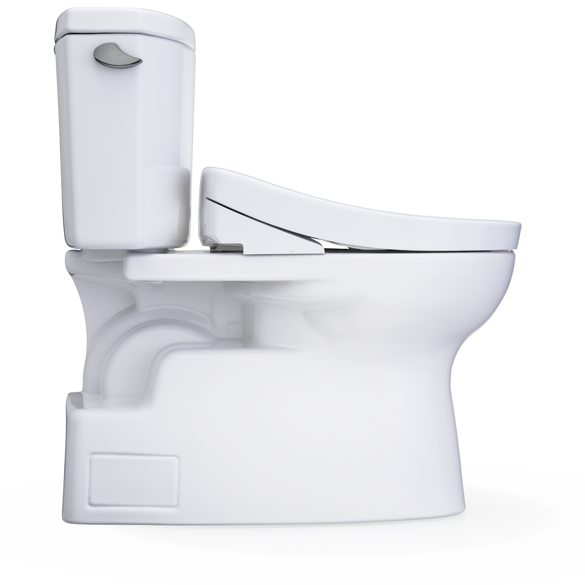 TOTO Vespin II Two-Piece 1.28 GPF Universal Height Toilet and S5 Bidet Seat MW4743446CEFG#01
