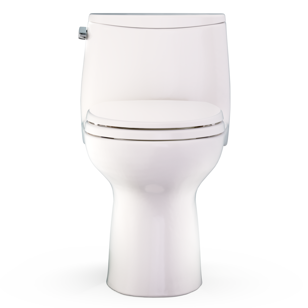 TOTO Ultramax One-Piece Elongated 1.28 GPF WASHLET+ Ready Universal Height Toilet with CEFIONTECT MS608114CEFG#12