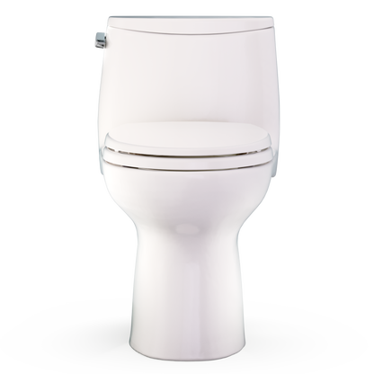 TOTO Ultramax One-Piece Elongated 1.28 GPF WASHLET+ Ready Universal Height Toilet with CEFIONTECT MS608114CEFG#12