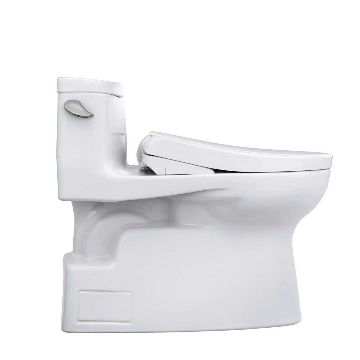 TOTO Carolina II One-Piece 1.28 GPF Universal Height Toilet and S7 Bidet Seat MW6444726CEFG#01 - EverFlow Bidets
