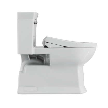 TOTO Eco Soirée 1.28 GPF Universal Height Toilet with S7 Bidet Seat MW9644736CEFG#01