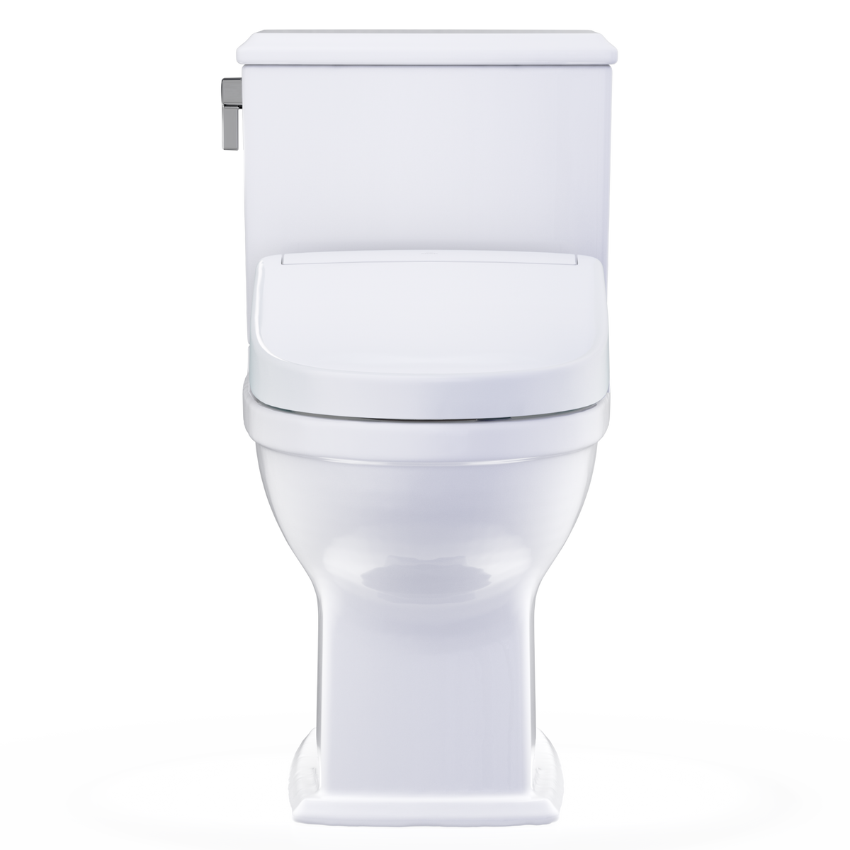 TOTO Connelly WASHLET+ S5 Two-Piece Dual Flush 1.28 GPF Universal Height Toilet with CEFIONTECT MW4943446CEMFG#01