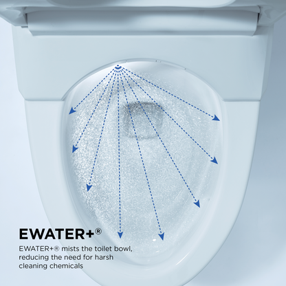TOTO Neorest NX2 Integrated Bidet Toilet Dual Flush 1.0|0.8 GPF with EWATER+ MS903CUMFX#01