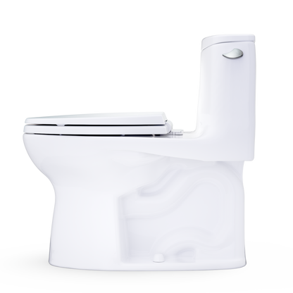 TOTO Ultramax One-Piece Toilet Right-Hand Lever Right Side Seat Open