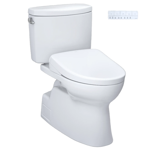 TOTO Vespin II 1.0 GPF Toilet with S7A Seat MW4744736CUFG#01