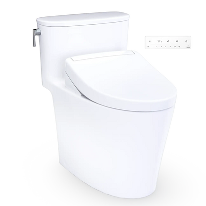 TOTO Aurora WASHLET+ S5 One-Piece Elongated 1.0 GPF Toilet with CEFIONTECT
