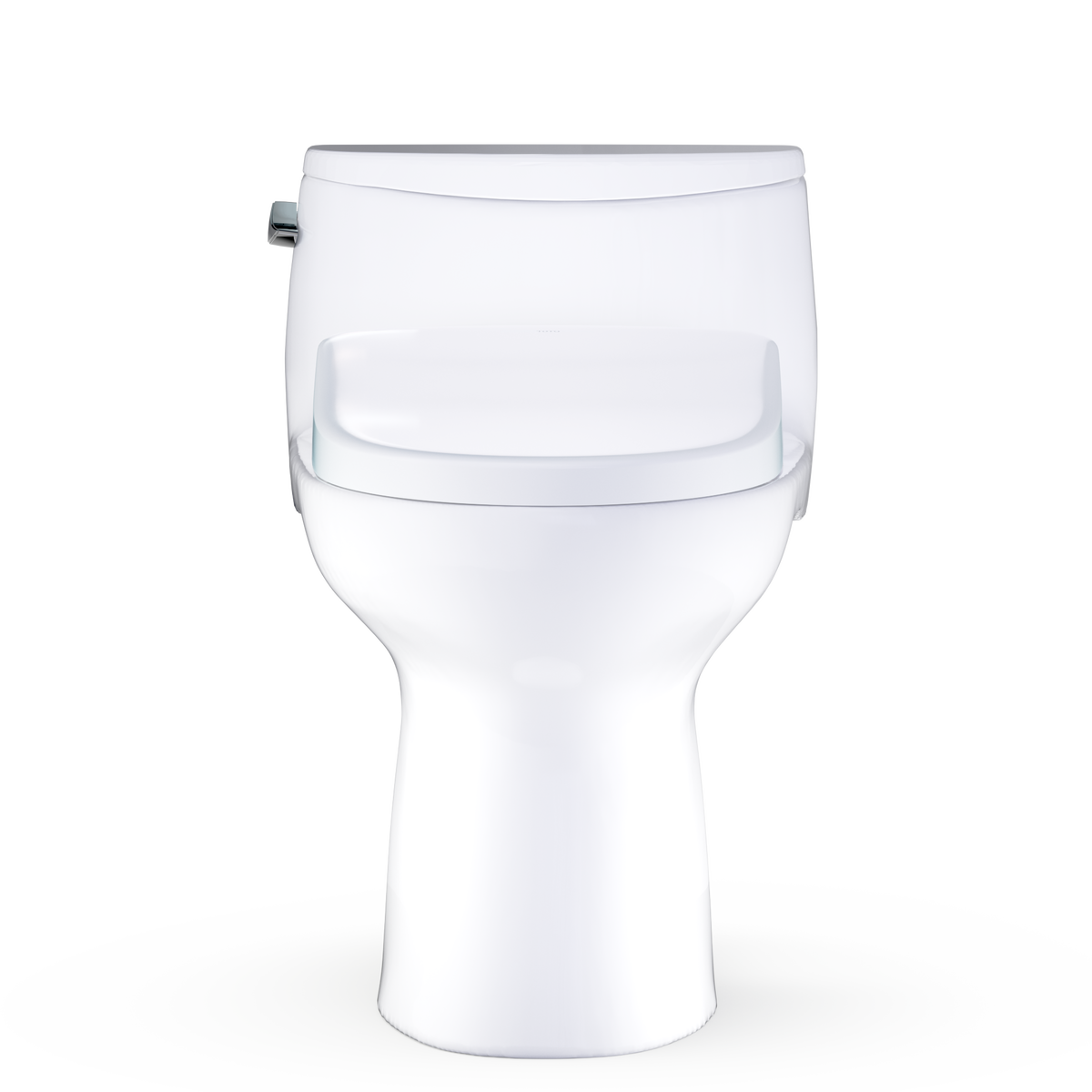 TOTO Ultramax WASHLET+ S7A One-Piece Elongated 1.28 GPF Universal Height Toilet MW6184736CEFG#01