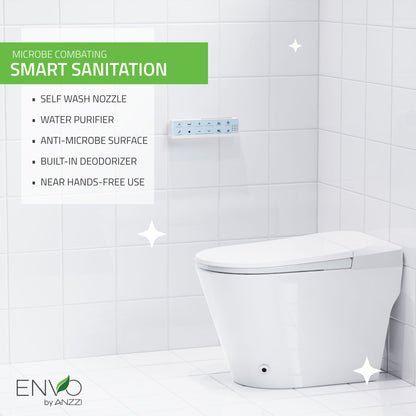 ANZZI ENVO Echo Smart Bidet Toilet - Features