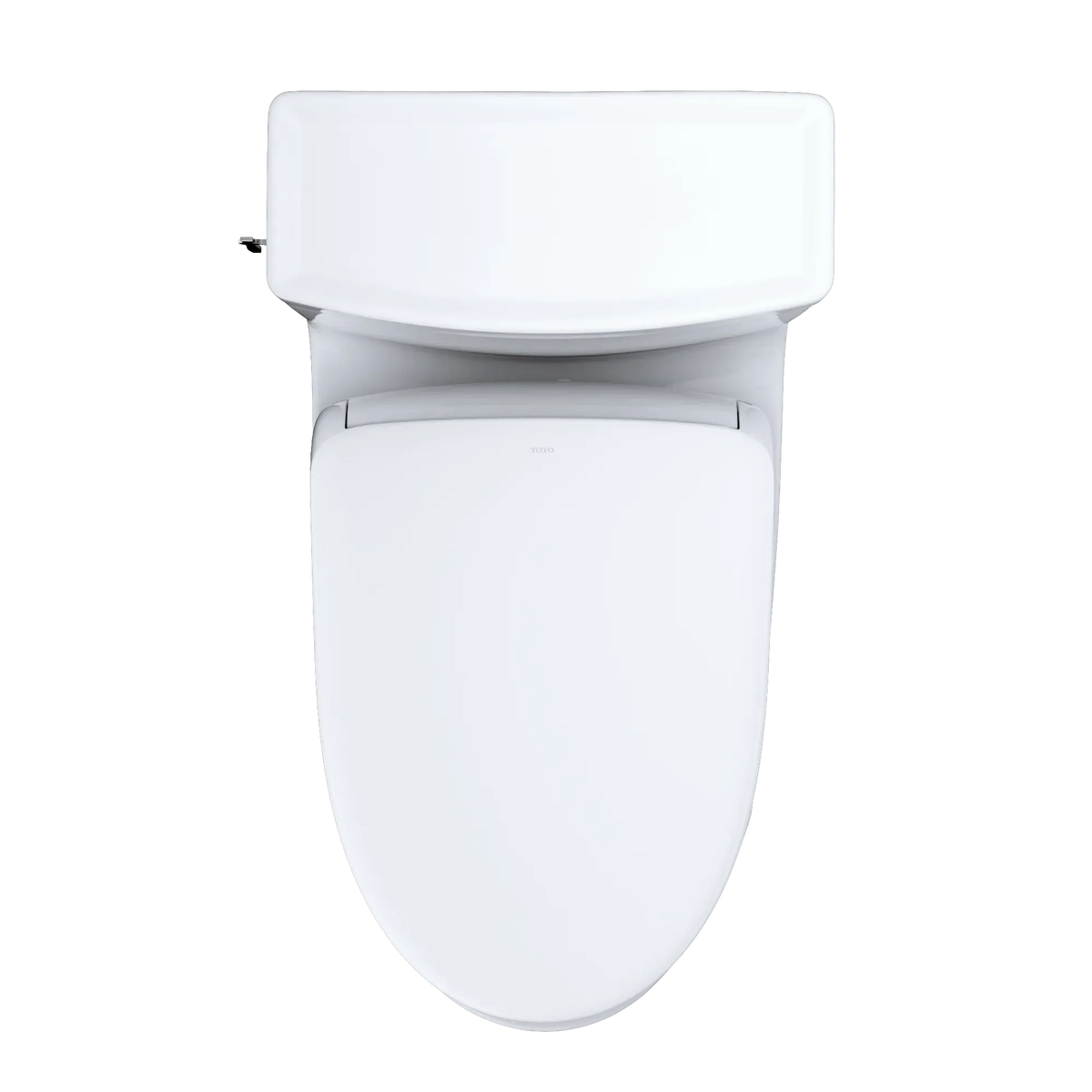 TOTO Aimes One-Piece 1.28 GPF Universal Height Toilet and S7A Bidet Seat MW6264736CEFG#01 - EverFlow Bidets