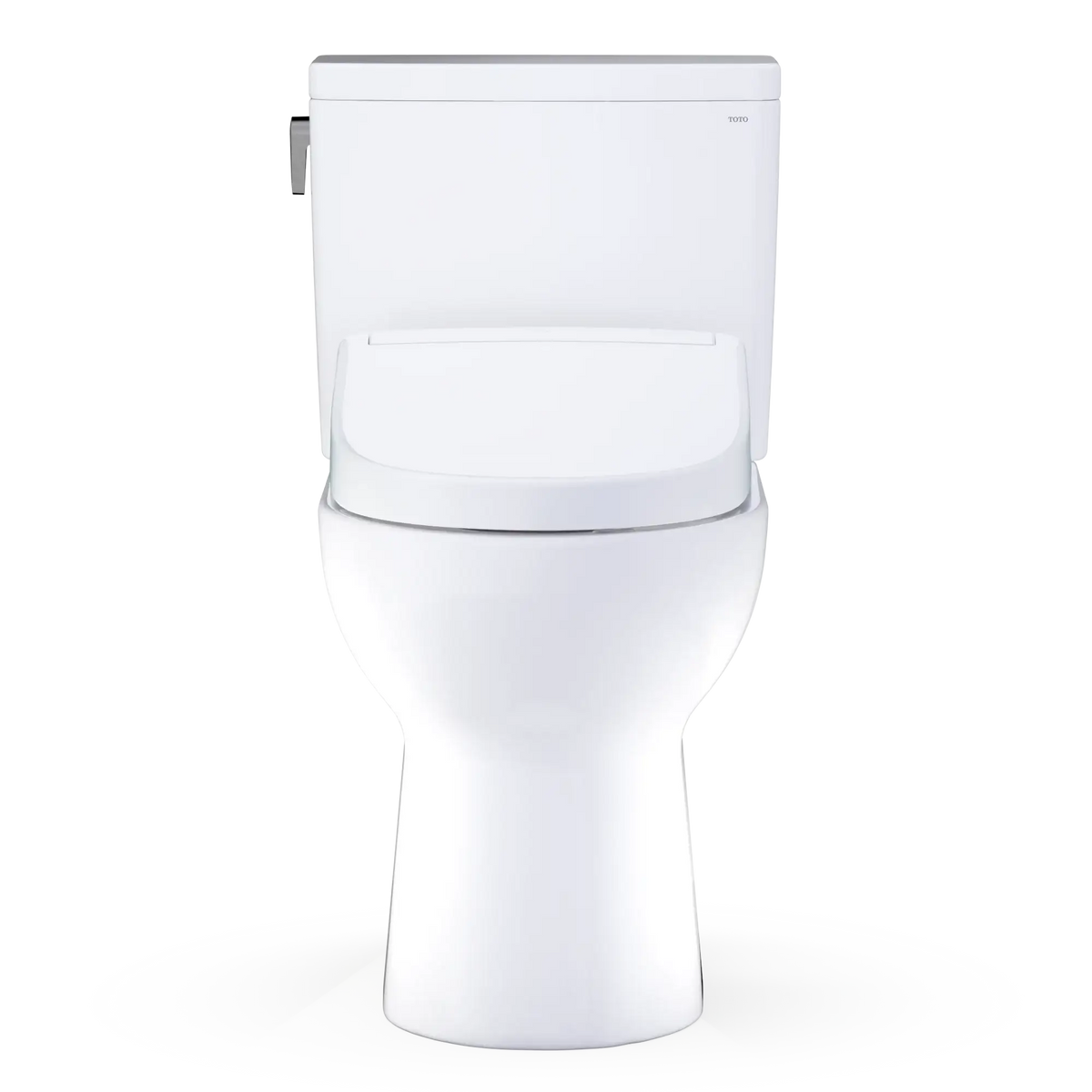 TOTO Glaston WASHLET+ S5 Two-Piece Elongated 1.28 GPF Universal Height Toilet MW4723446CEFG#01