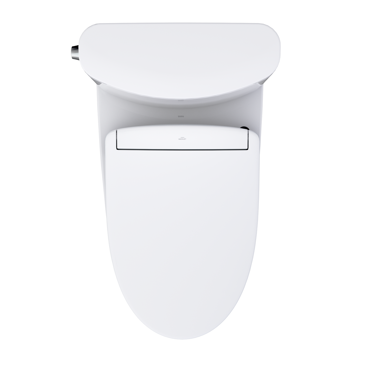 TOTO Nexus WASHLET+ S5 Two-Piece Elongated 1.0 GPF Universal Height Toilet with CEFIONTECT MW4423446CUFG#01