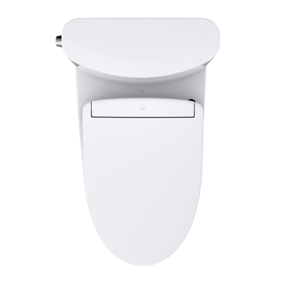 TOTO Nexus WASHLET+ S5 Two-Piece Elongated 1.0 GPF Universal Height Toilet with CEFIONTECT MW4423446CUFG#01