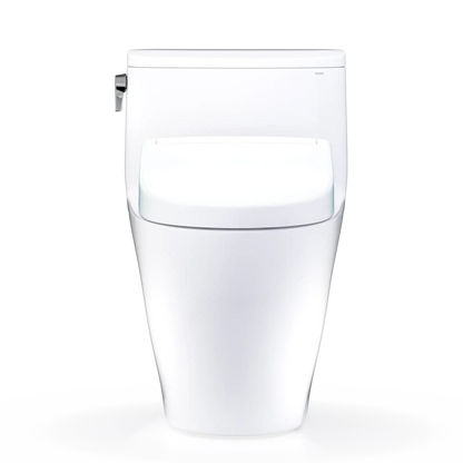 TOTO Nexus WASHLET+ S5 Two-Piece Elongated 1.0 GPF Universal Height Toilet with CEFIONTECT MW6423446CUFG#01