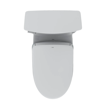 TOTO Eco Soirée 1.28 GPF Universal Height Toilet with S7 Bidet Seat MW9644736CEFG#01