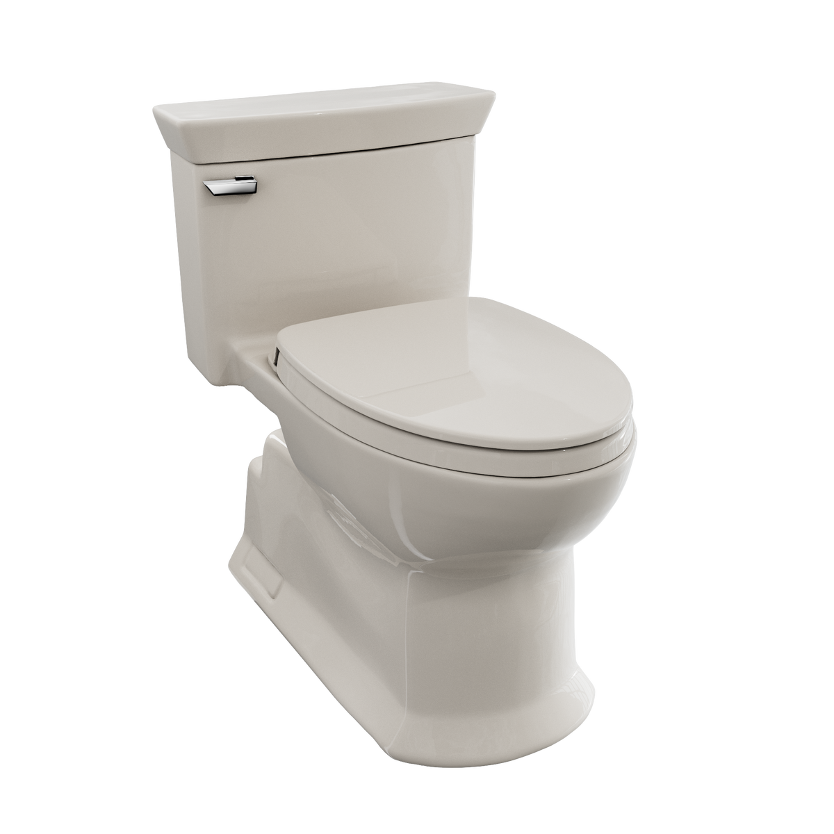 TOTO Soirée One-Piece Elongated 1.28 GPF WASHLET+ Ready Universal Height Toilet with CEFIONTECT MS964124CEFG#12