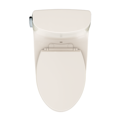 TOTO Ultramax One-Piece Elongated 1.28 GPF WASHLET+ Ready Universal Height Toilet with CEFIONTECT MS608114CEFG#12