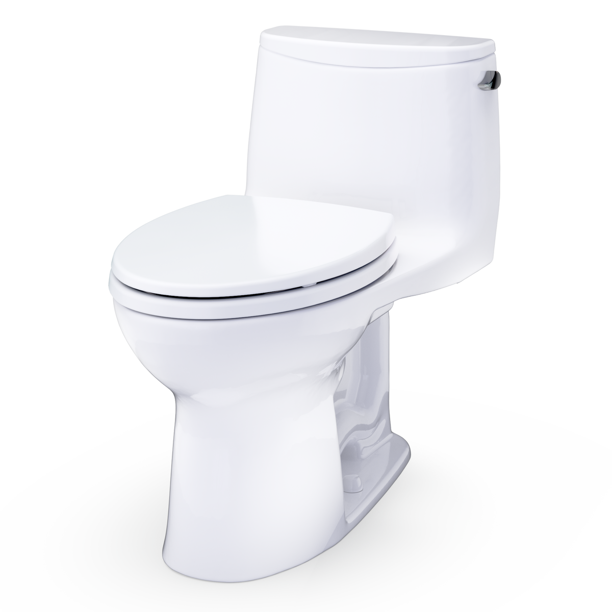 TOTO Ultramax One-Piece Toilet Right-Hand Lever Side Profile