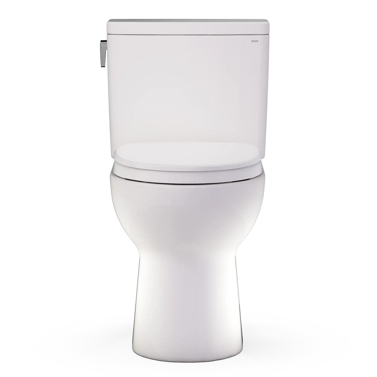 TOTO Glaston Two-Piece Elongated 1.0 GPF WASHLET+ Ready Universal Height Toilet with CEFIONTECT MS472124CUFG#12