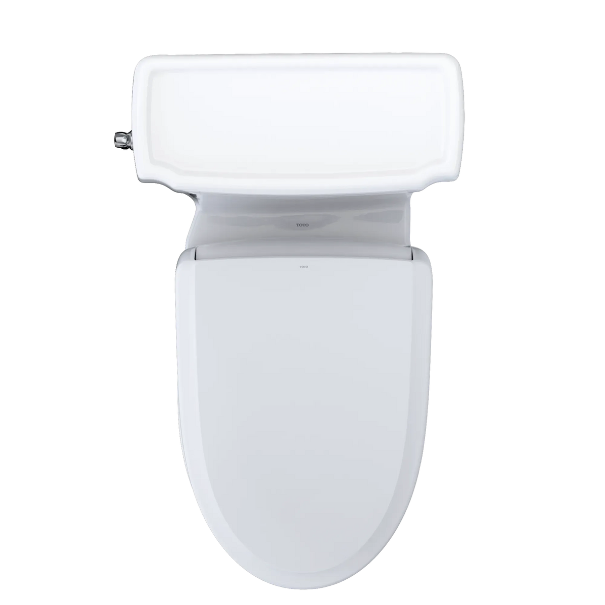 TOTO Eco Guinevere 1.28 GPF One-Piece Universal Height Toilet with S7 Classic Bidet Seat MW9744724CEFG#01