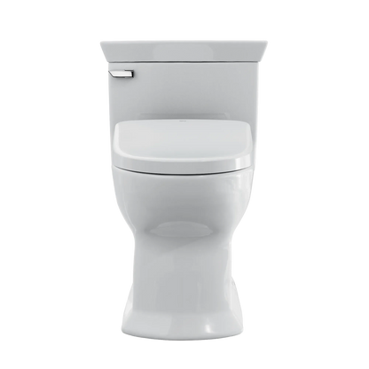 TOTO Eco Soirée 1.28 GPF Universal Height Toilet with S7 Bidet Seat MW9644736CEFG#01