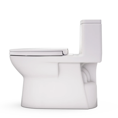 TOTO Redington One-Piece Elongated 1.0 GPF WASHLET+ Ready Universal Height Toilet with CEFIONTECT MS672124CUFG#12