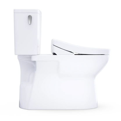 TOTO Glaston 1G WASHLET+ S5 Two-Piece Elongated 1.0 GPF Universal Height Toilet MW4723446CUFG#01