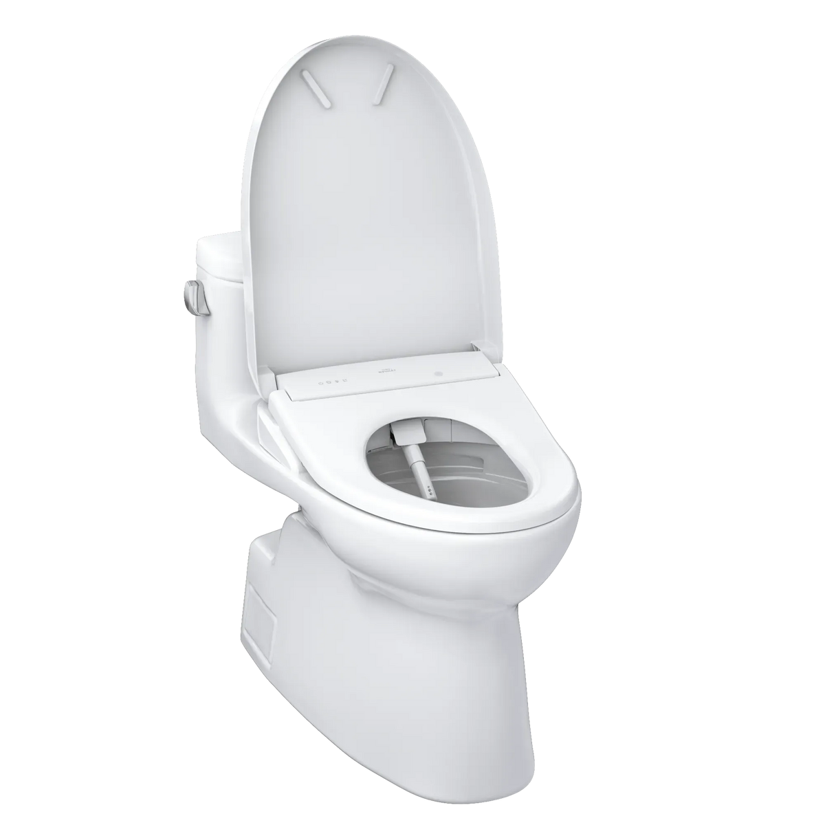 TOTO Carolina II One-Piece 1.28 GPF Universal Height Toilet and S7 Bidet Seat MW6444726CEFG#01 - EverFlow Bidets