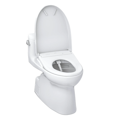 TOTO Carolina II One-Piece 1.28 GPF Universal Height Toilet and S7 Bidet Seat MW6444726CEFG#01 - EverFlow Bidets