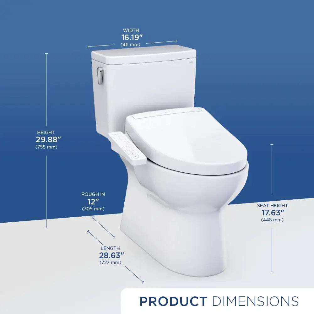 TOTO Glaston MW4723346CEFG#01 Dimensions