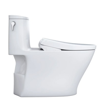 TOTO Nexus One-Piece 1.28 GPF Universal Height Toilet with S7 Bidet Seat MW6424726CEFG#01